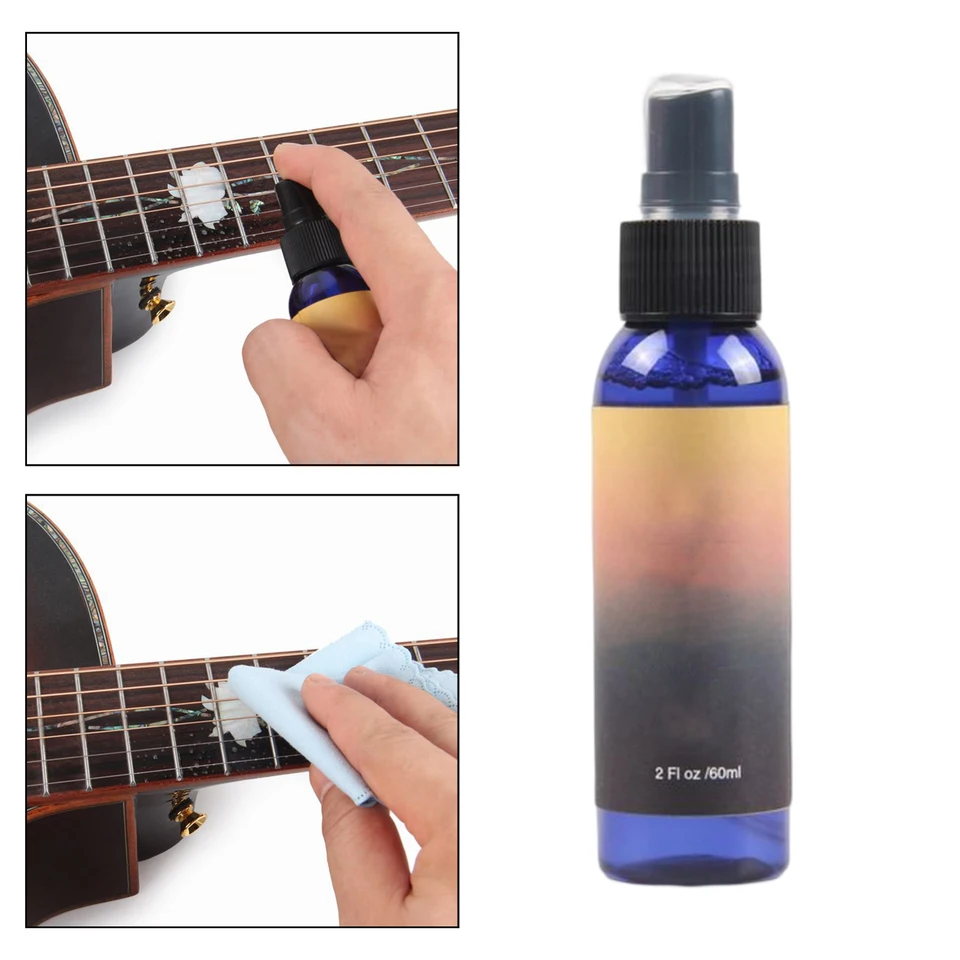 Gitarový hmatník Citrónový olej Čistiaci prostriedok 60 ml Citrónový olej Citrónového oleja pre hardvérový gitarový hmraz