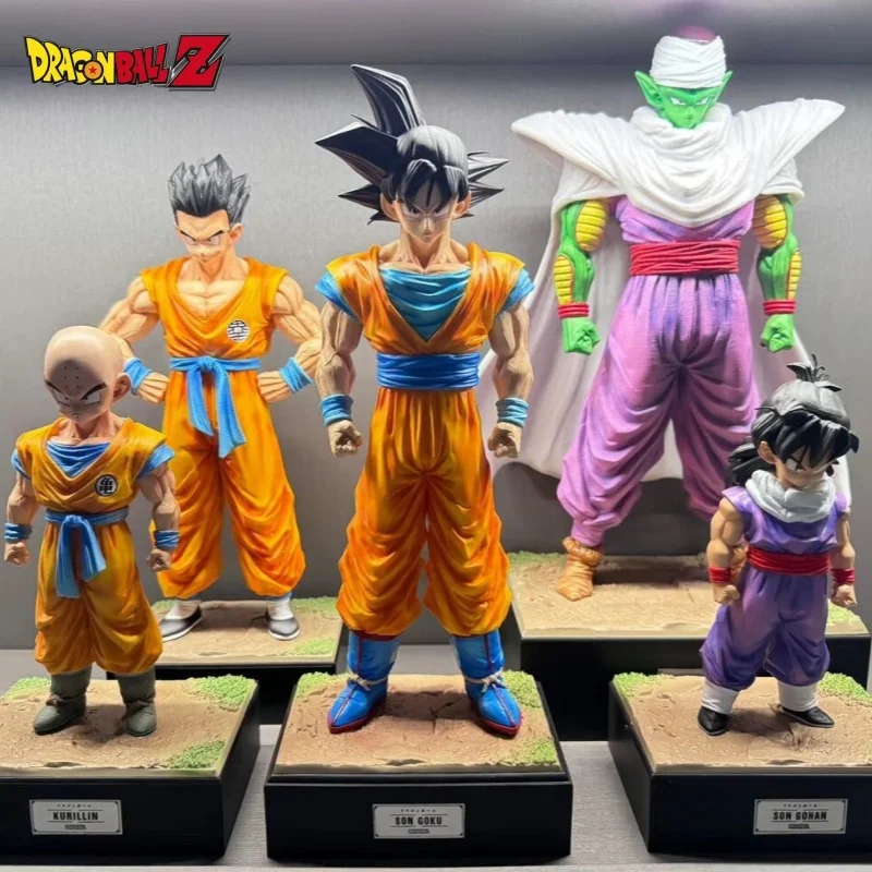 GK Dragon Ball Infinite Z Battle Series Socha Wukong Flaute Trunk Kuribayashi Anime Characs Characs Mangy Scene Collection Model hračky