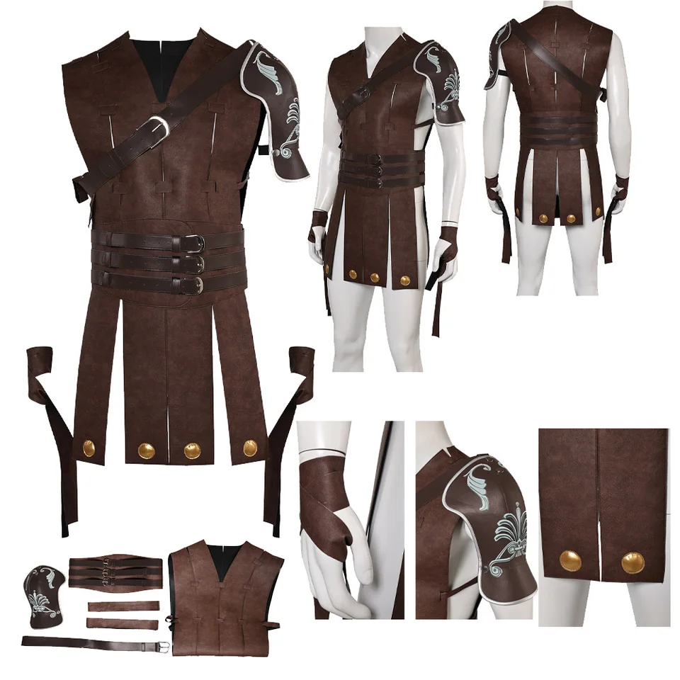 Gladiátor Viking Commodus cosplay medviálny staroveký rímsky bojovník