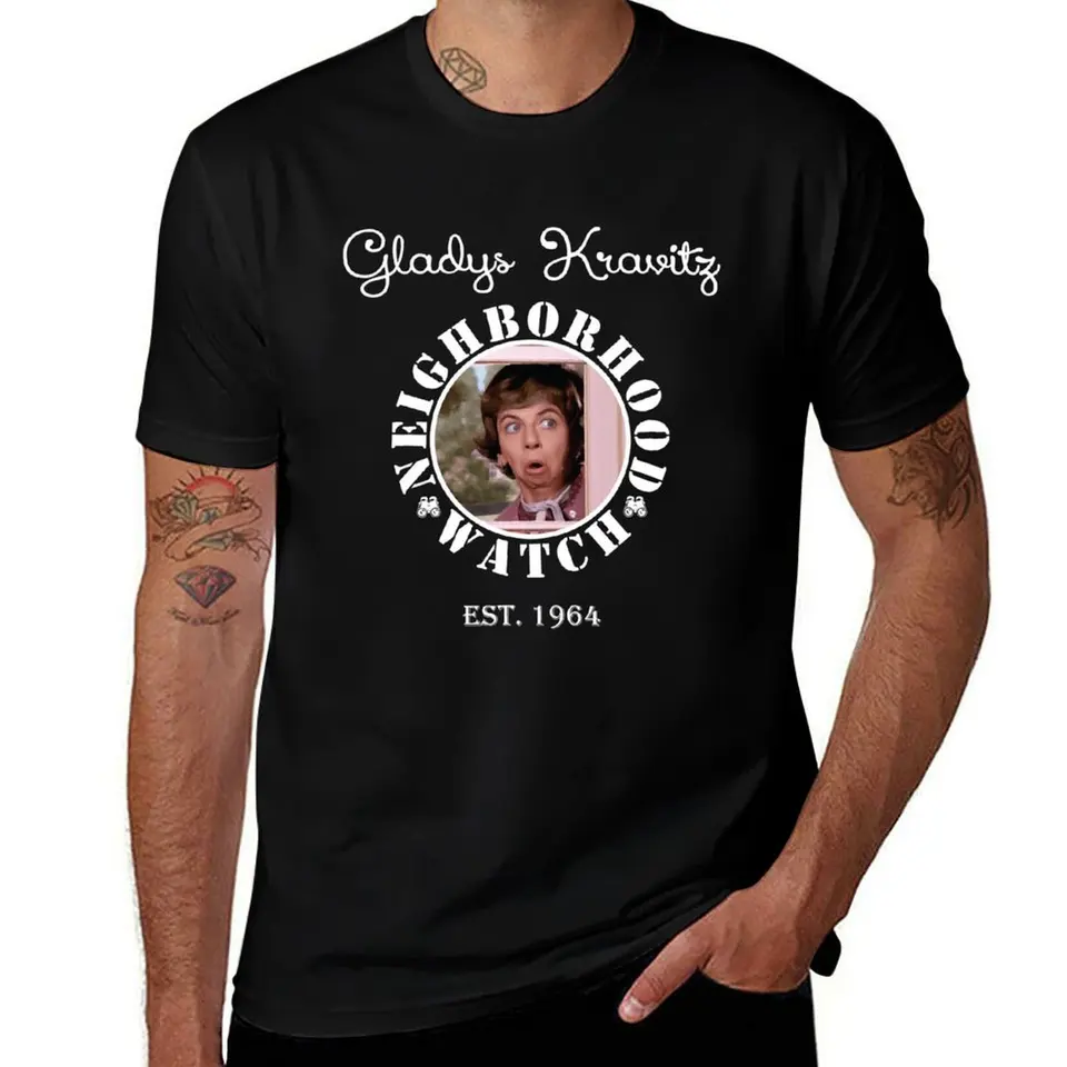 Gladys Kravitz susedka sledujte tričko estetické oblečenie oblečenie oblečenie pre mužov