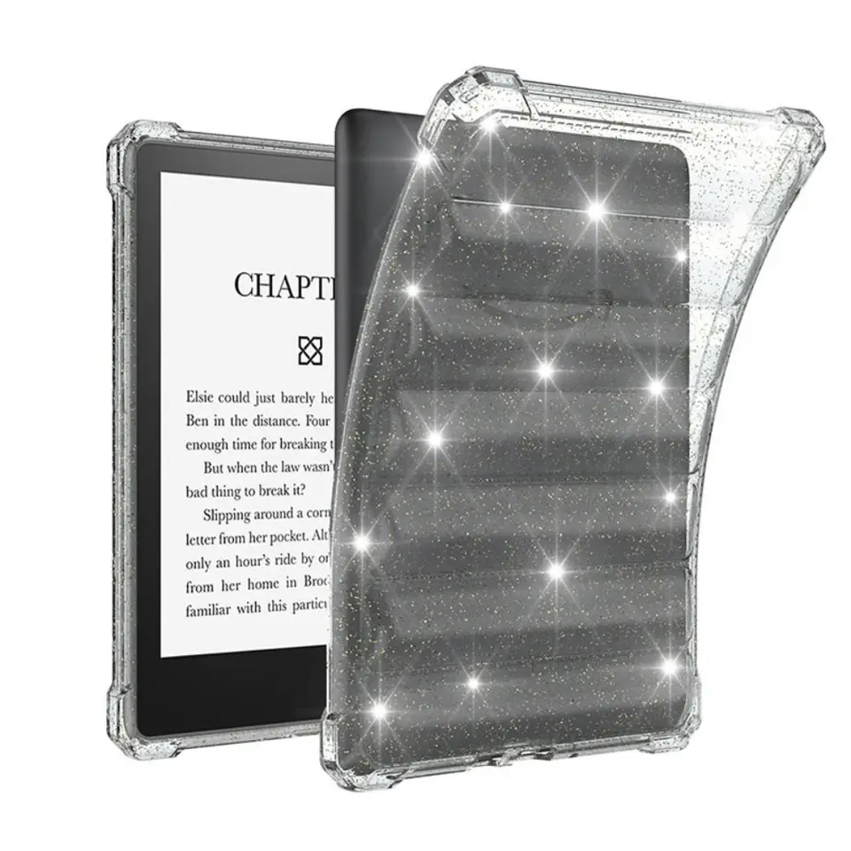 Glitter 6,8 palca E-Reader Cover Airbag Anti-Scratch M2L3EK Ochranné puzdro Ultra-tenký pre Kindle Paperwhite 5 11. Gen Gen