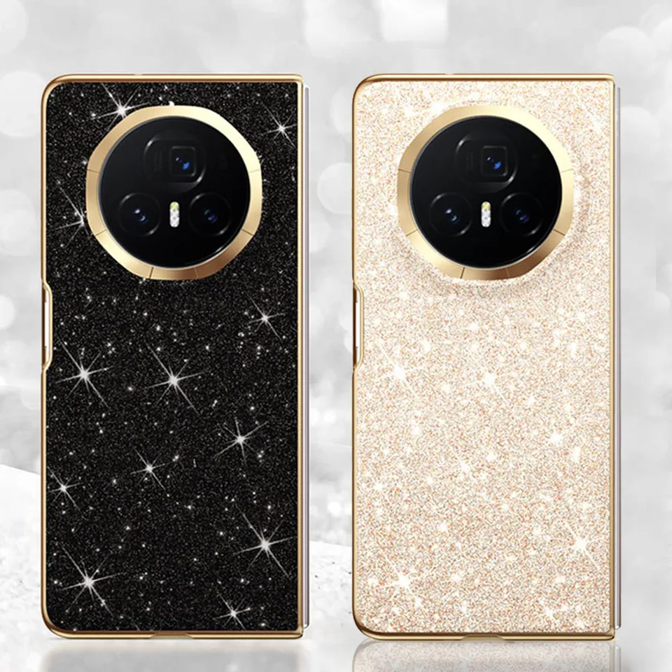 Glitter Case for Honor Magic V3 VS3 Case Blingbling & Plating Cover for Magic vs 3 Woman Phone Protector