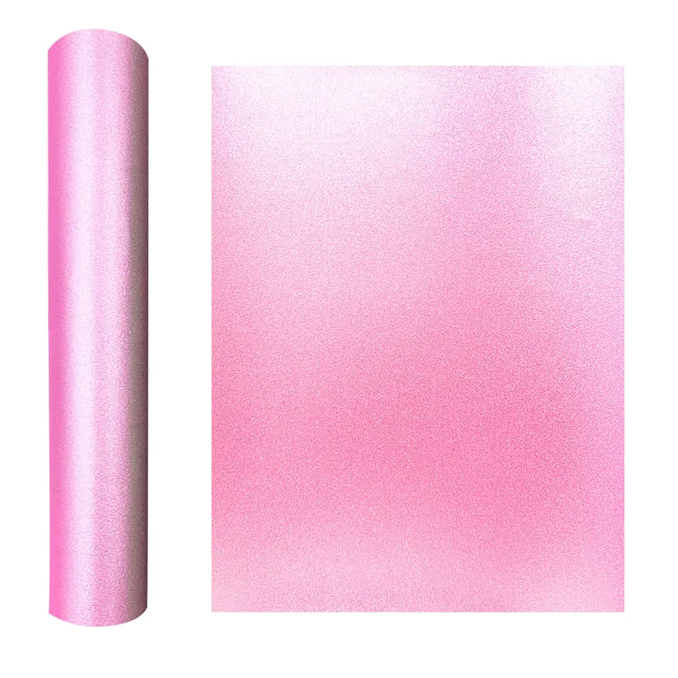 Glitter Pink Adhesive Craft Vinyl iskrivé trblietky Kontaktný papier Peel a Stick Silver Tapeta Vinyl Bling Wall Paper
