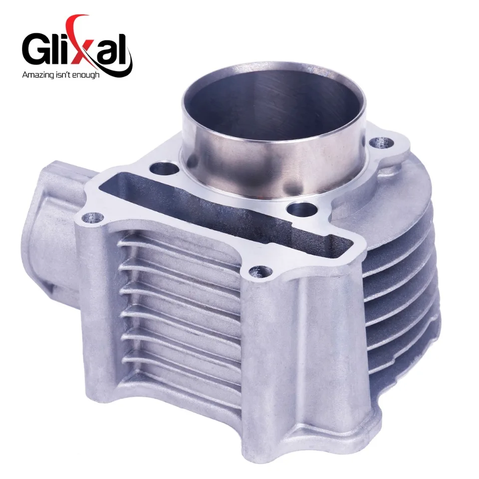Glixal Gy6 180cc 4-strokový 61 mm vysokovýkonný veľký valcový blok Čínsky skúter pre ATV Go-Kart Buggy Moped Quad Quad