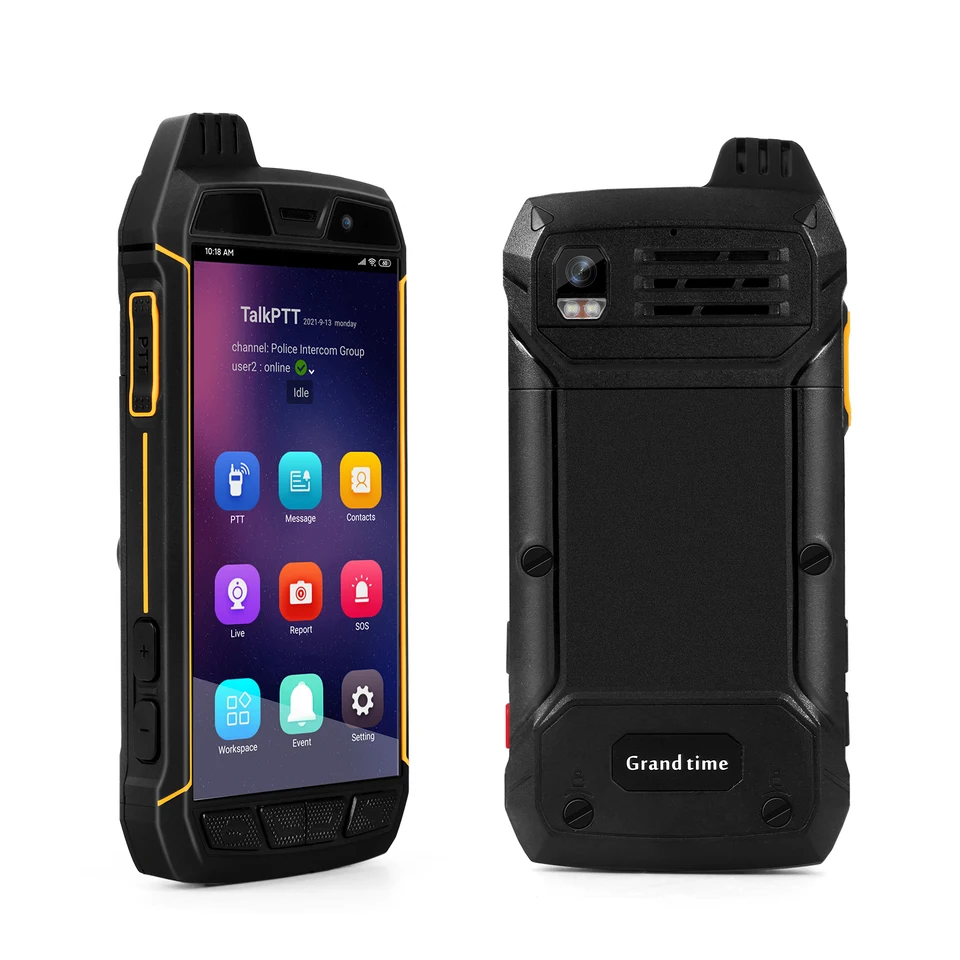 Globálne PTT Radio 4G Touch Screen Professional App Handy Weproof Poc Radio Rugged Mobile Phone Walkie Talkie s kartou SIM