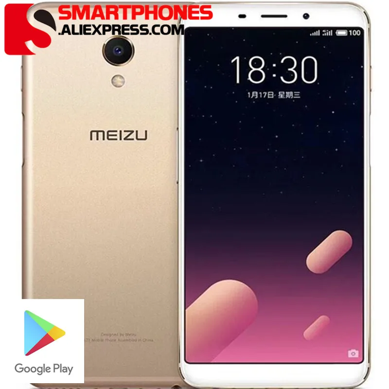 Globálny mobilný telefón Rom Meizu S6 M6S Dual SIM 3 GB RAM 32 GB/64 GB ROM Exynos 7872 5,7 palca 1440x720p 3000 mAh batériový telefón