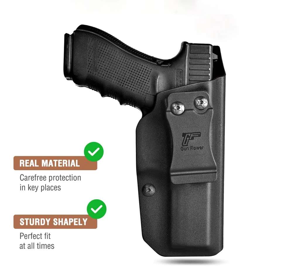 Glock17/19/43 Sig P365 Hellcat 1911 CZ P07 P09 P10C IWB KYDEX PUST