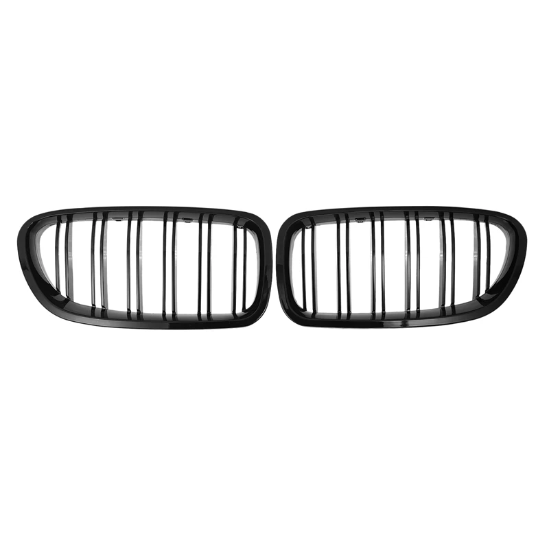 Gloss Black Car Front Grille Grill Grill For-BMW 5 Series F10 F11 F18 M5 2010-2017