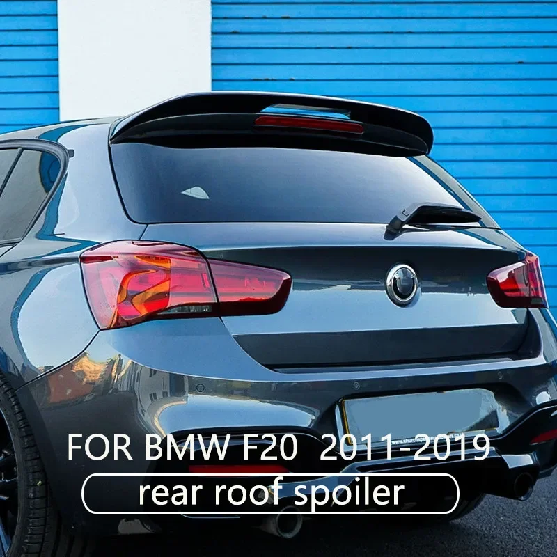 Gloss Gloss Gloss Black Preprúd zadný spojler pre BMW F20 M135I M140I 118i 118d 120i 120D 2011-2019 ladenie zadných strešných uzáverov