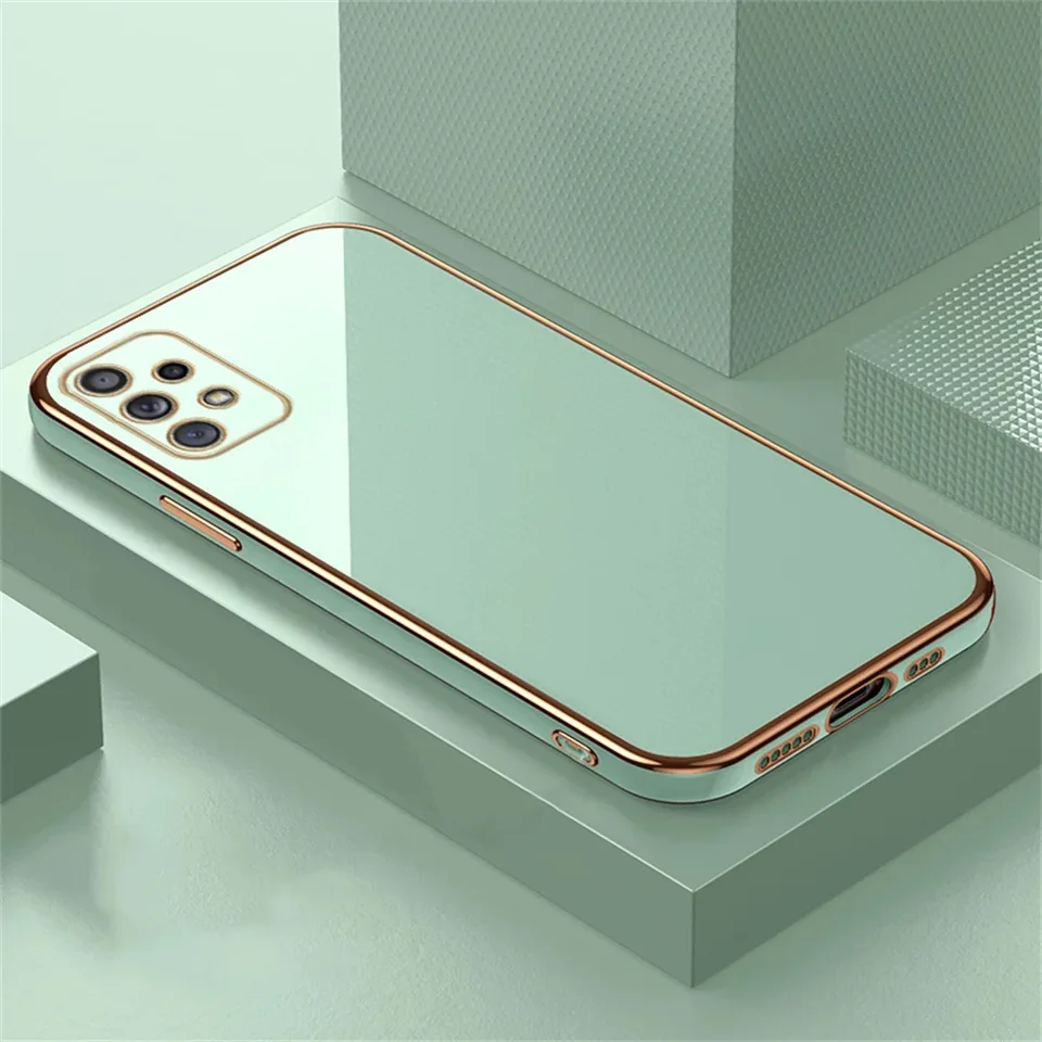 Glossy Panted Telefón pre samsung Galaxy A52 A52S A72 A22 A53 A73 A33 A23 A32 4G 5G A51 A71 M32 PAN