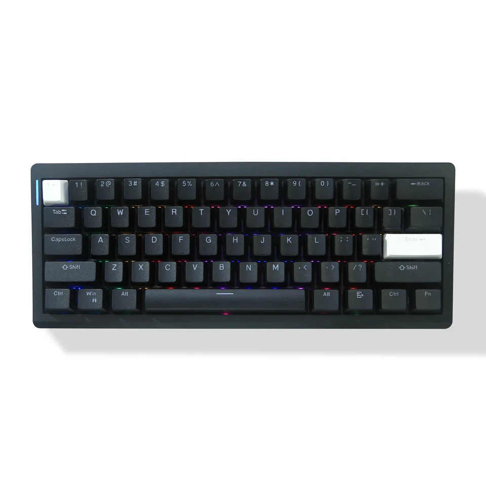 GMK61 Mechanická klávesnica súprava tesnenia Hot Zremení 2.4G 5.0 Wirelessly 3 režimy prispôsobené klávesnici s okolónom