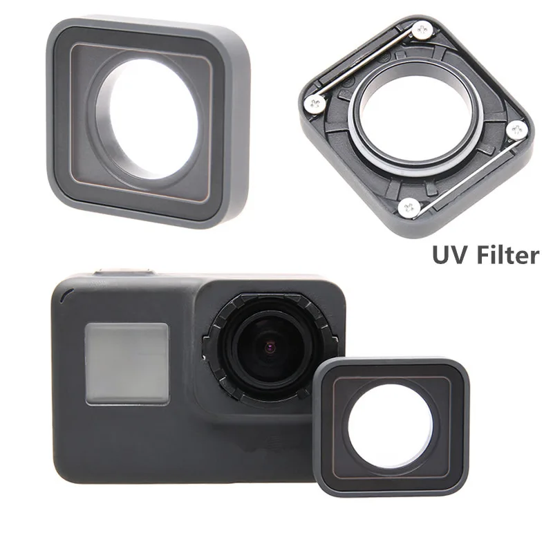 GO Pro 5 7 UV šošovky Výmena oprava OPRAVNÉ OPRAVNÉ PRÍRODNÉ DODÁRSKE OBJEDNÁVKA PRE GoPRO HERO 7 6 5 ČLNÉ AKCIA KOMPERY