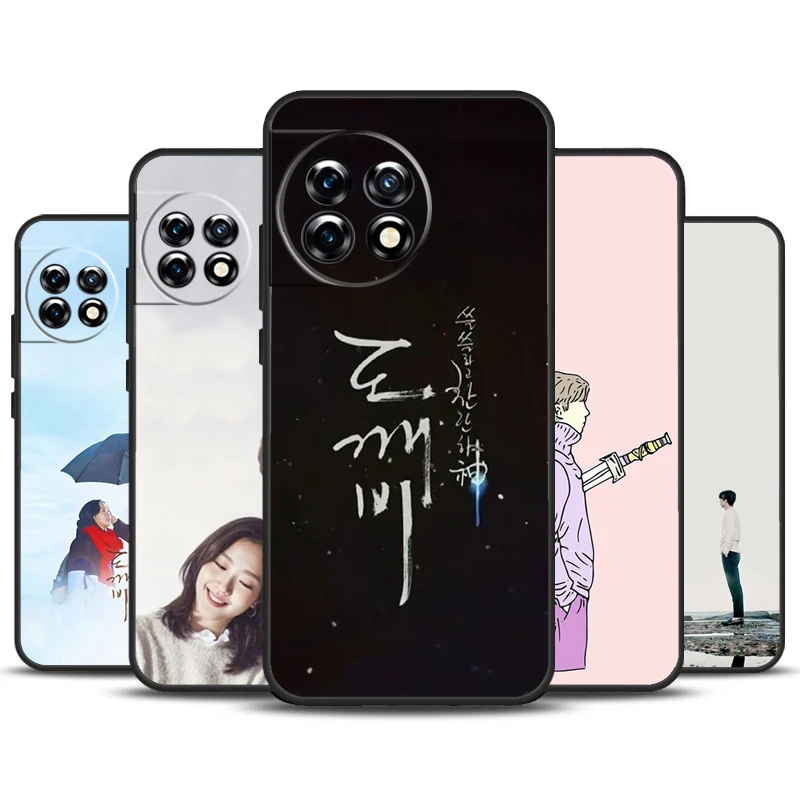 GOBLIN Kórejský dramatický prípad pre OnePlus 12R 10T 10R 9RT 9 10 PRO ONEPLUS 12 11 NORD 3 2T CE 2 LITE N20 N20 Cover