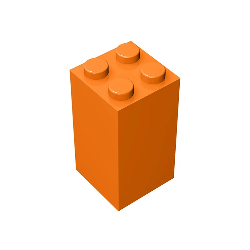 Gobricks Block Parts 1pc 2x2x3 High Brick Stĺp