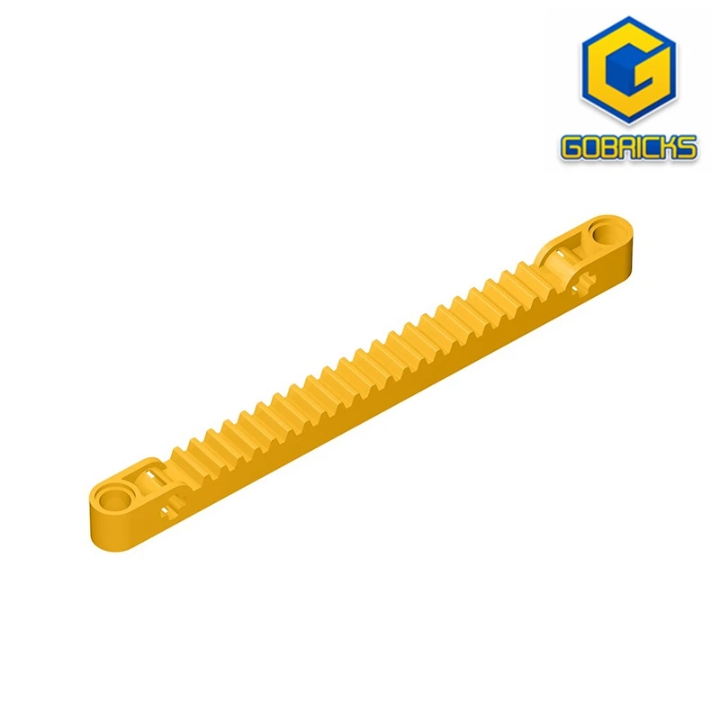 Gobricks GDS-1169 Technický, prevodový stojan 1 x 13 s otvormi na nápravu a špendlíky kompatibilné 64781 kusov detských hračiek darčekov