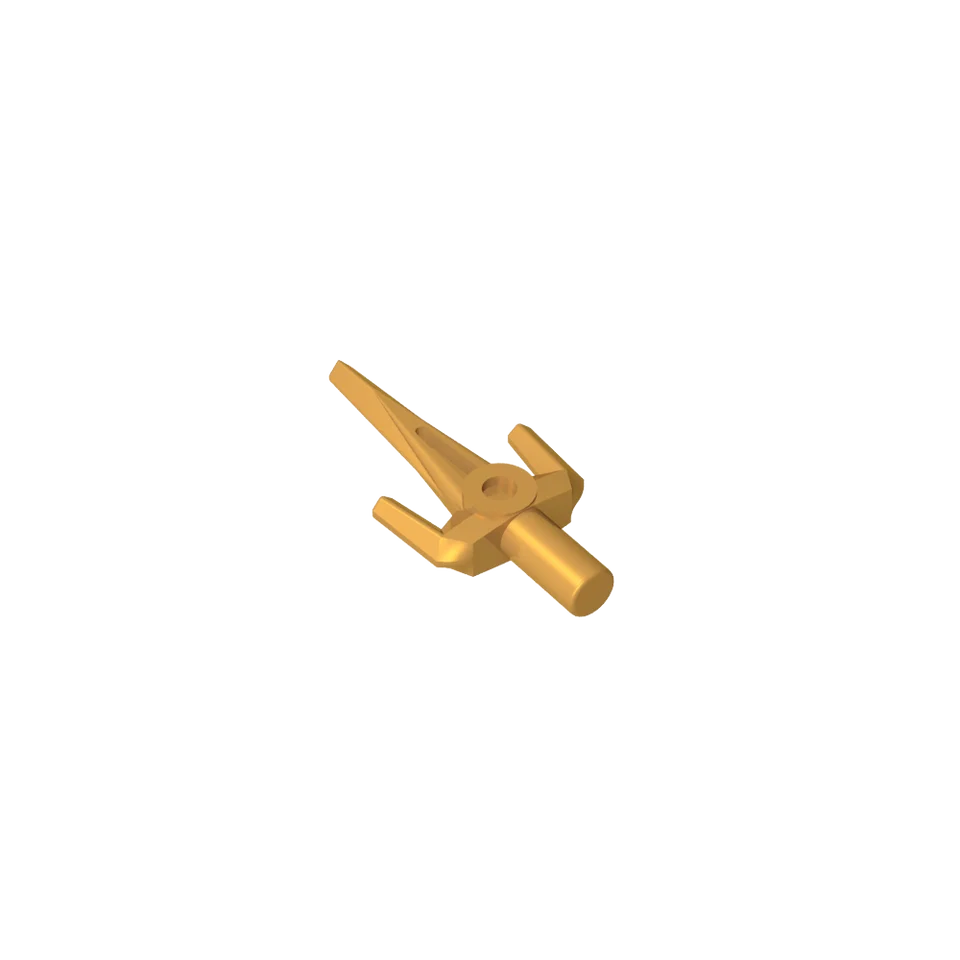 Gobricks GDS-20881 zbraň Sai kompatibilná s Lego 98139 Zostavuje stavebné bloky detských hračiek