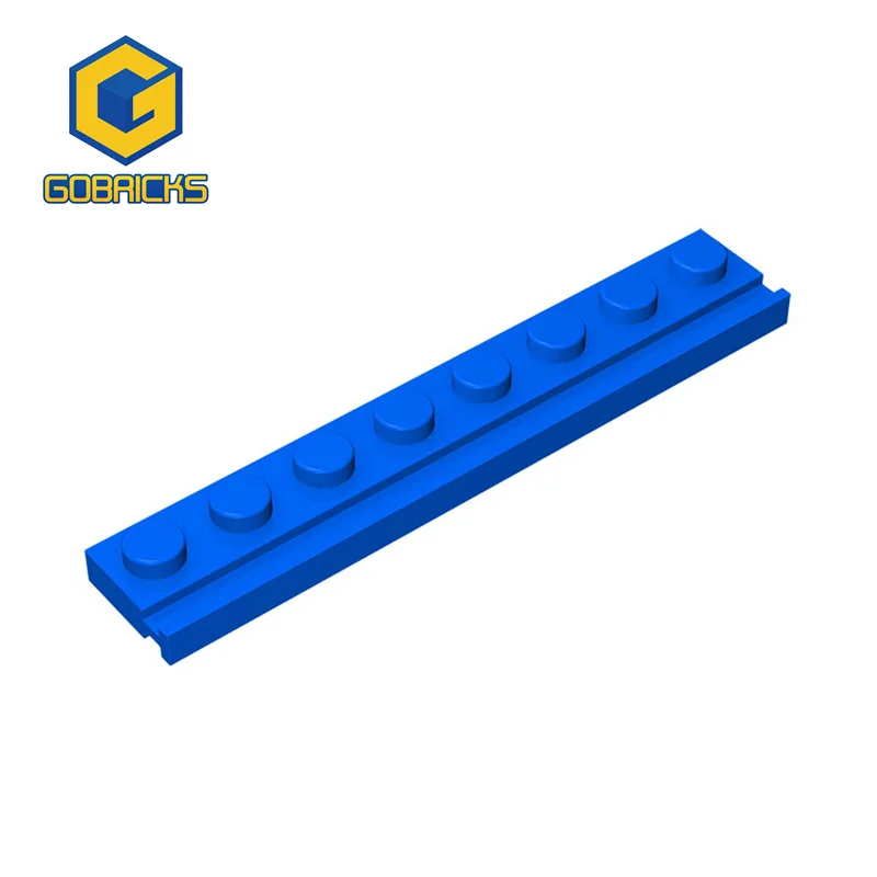 Gobricks MOC DIY TEFLS PLATE upravené 1 x 8 s dverami kompatibilnými s 4510 hračkami zostavuje stavebné bloky