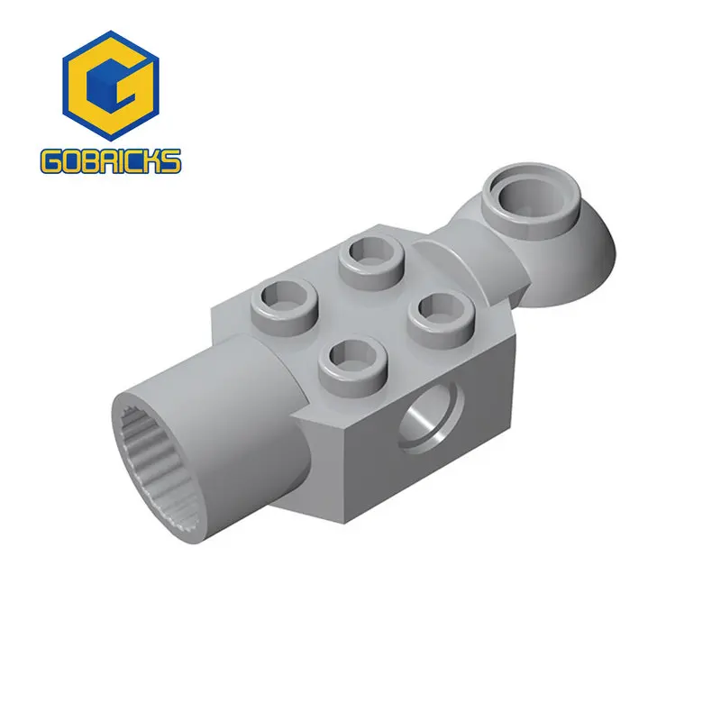 Gobricks upravený 2 x 2 s otvorom PIN, rotáciou kĺbov s polovičnou rotáciou Kĺb kompatibilného s 47452 DIY darčekmi