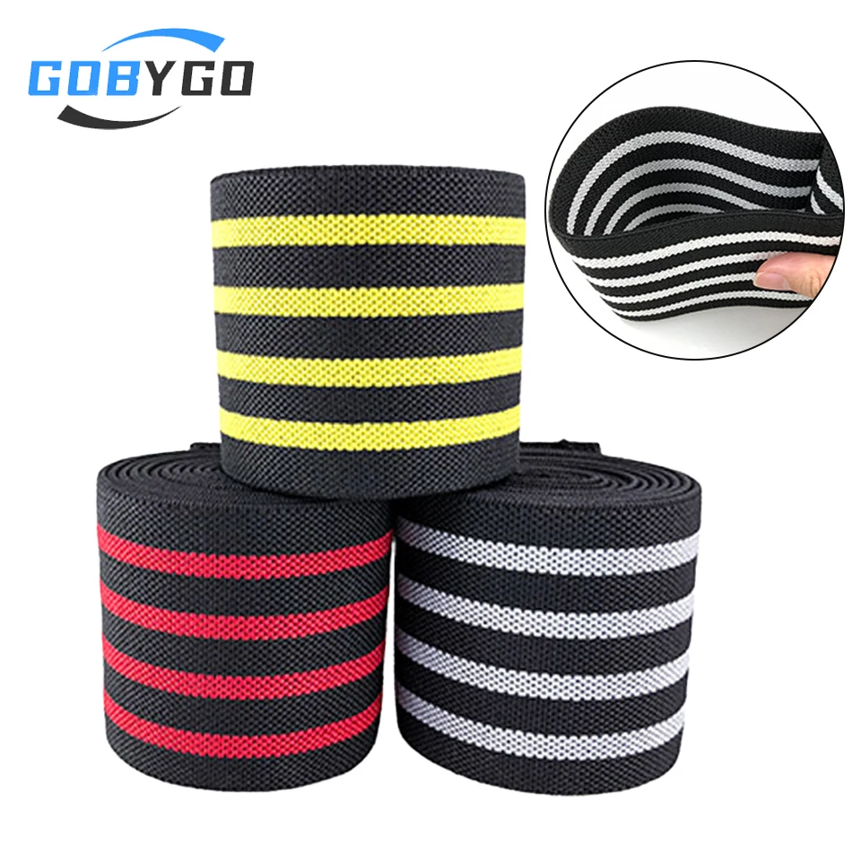 GOBYGO Elastic Elaster Lett Ruckve Bandage Weerlifting Compression Lett podporná podložka Powerlifting Kulturista