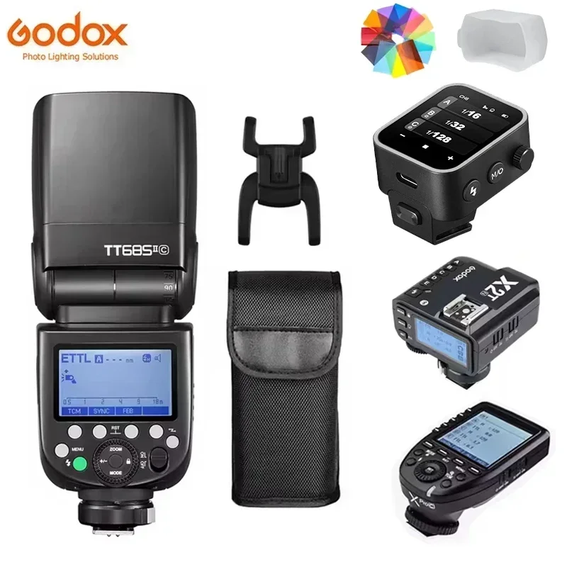 Godox TT685II Flash Light TTL 2,4G HSS 1/8000S GN60 GN60 Wireless Speedlite TT685 II pre Canon Nikon Sony Olympus fuji