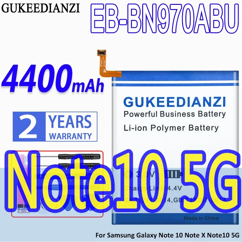 GOKEEDIANZI batéria EB-BN970ABU 4400MAH pre Samsung Galaxy Note 10 5G X Výmenné batérie
