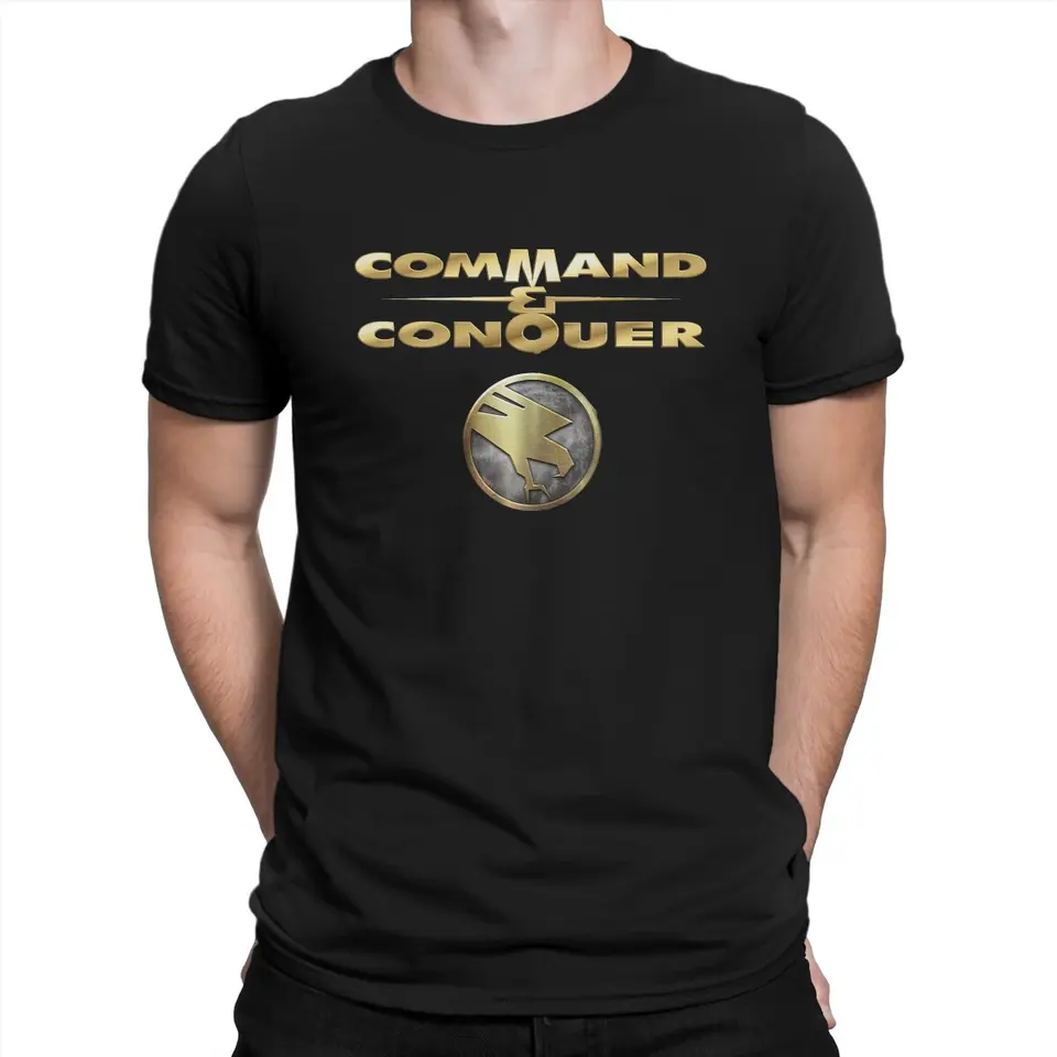 Gold Eagle Men Trhirt Red Alert Crewneck Krátky rukáv 100% bavlnená tričko Humor Humor Vysoké narodeninové darčeky