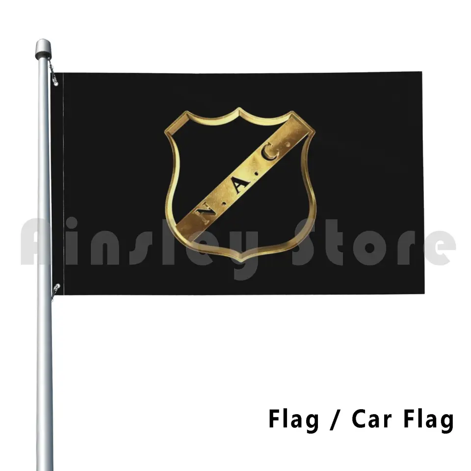 Golden Breda Futbal ultras Dutch Holland Flag vlajka Tlač Tlač vlastného 1312 Breda Hooligans Breda Casulas