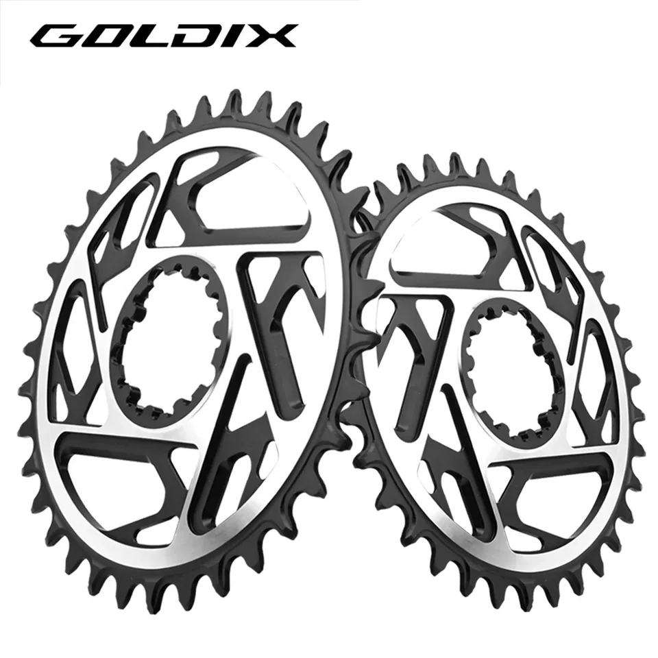 Goldix 3mm Offset 3 skrutka MTB pripevnenie CNC duté úzke široké ozubené koleso 34t 36t 38t 40t pre hliník SRAM 7075