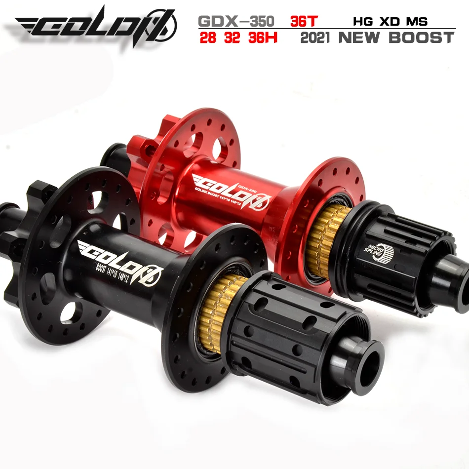 Goldix Bicycle Hub 350 240 180 Boost No Logo Version Mountain Bike DIY Center Hg/XD/MS 141x10 148x12 Rakčovka