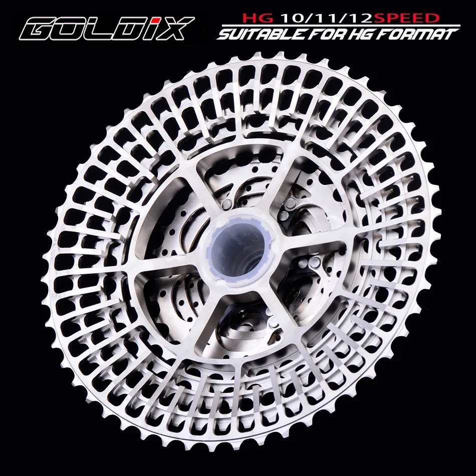 Goldix Ultralight MTB Cassette CNC 10/11/1113346-52t Hg Freewheel pre prenos shimano deore slx xt SRAM prenos