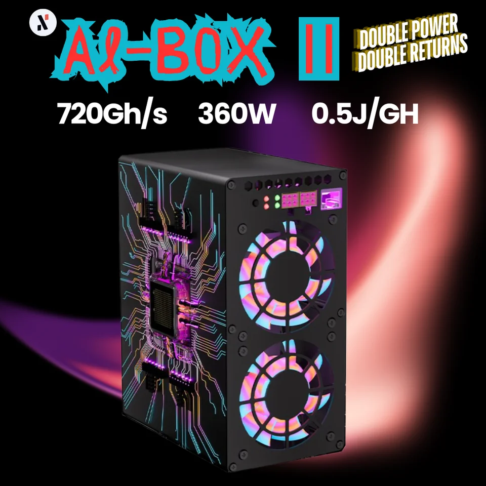 Goldshell Al Box II Plus 1th/s 480 W Miner Alephia Miner Alph