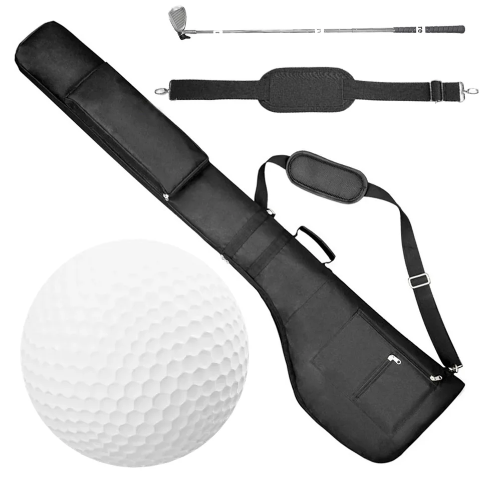 Golf Club Bag Sloble Mini Golf Bag Witerproof Golf Preprava tašky Golf Club Travel Bag pre 8-10 golfových klubov