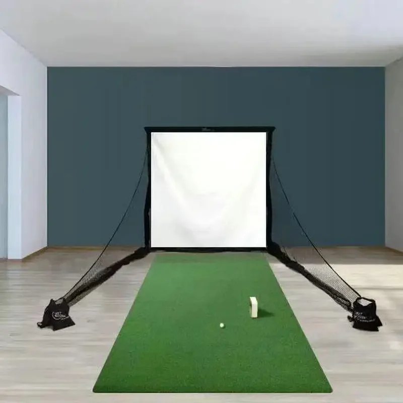 Golf Golf Cage pre viac športov, Golf Simulator Net Baseball Net Bow Baseball/Softball Prenosný s obrazovkou
