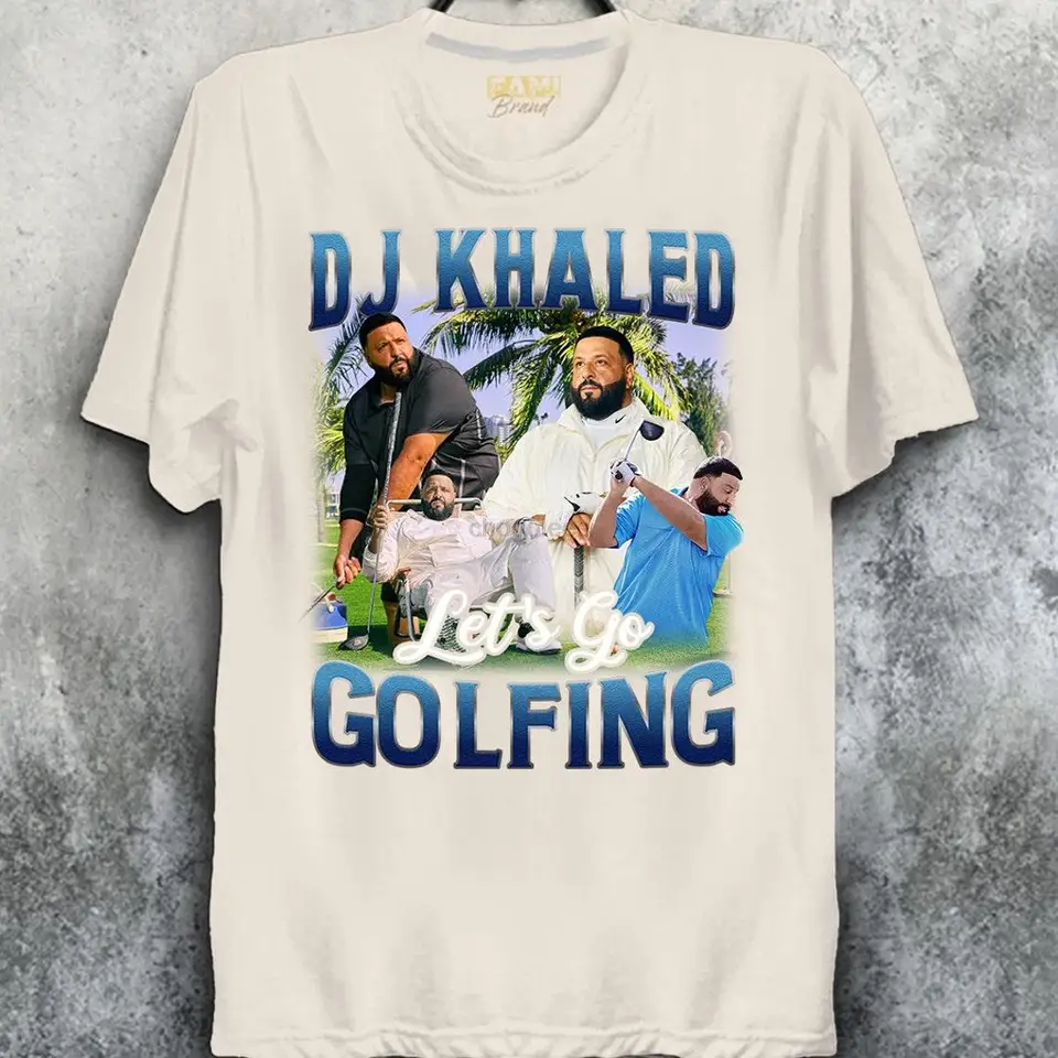 Golfing DJ Khaled tričko DJ Khaled tričko DJ Khaled unisex grafické tričko