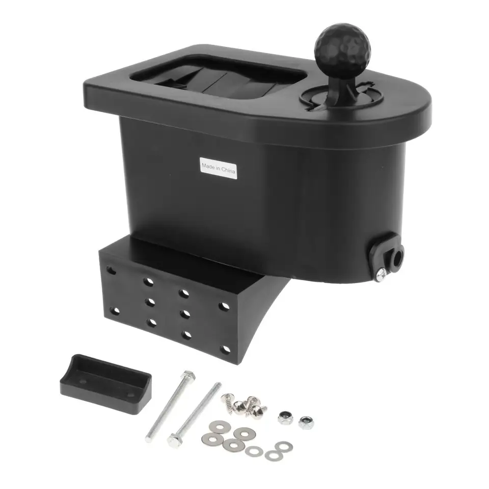 Golfový košík Ball Washer Prevŕtaná Mount Easy Cleaning Viacnásobné použitie pre klubové auto s podložkou na umývanie v držiaku Wash Wash Club