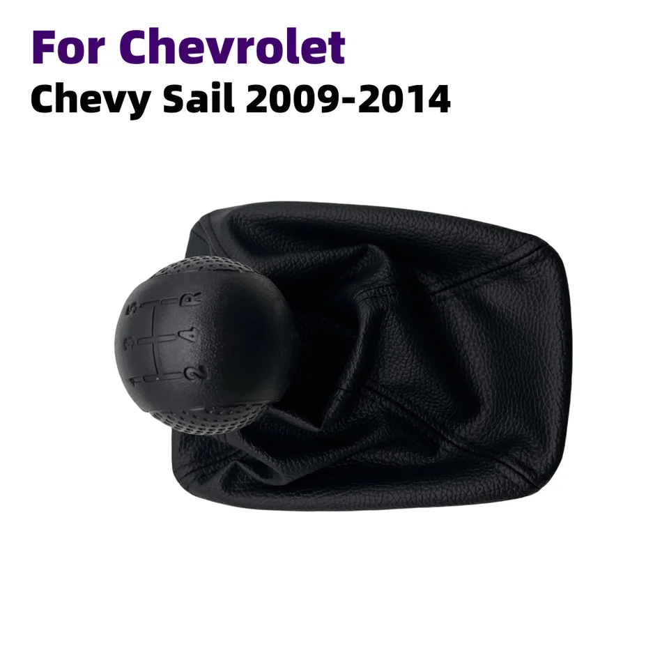 Gombon Shifter Shifter 5 Speed ​​Manual Manual páka páčkovú tyčinku zavádzací kryt pre Chevrolet Chevy Sail 2009-2014