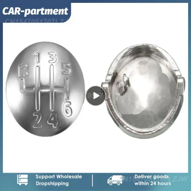 Gombík praktický trvanlivý univerzálny pre Clio Megane SceNic Twingo Chrome Car Accessory Cover