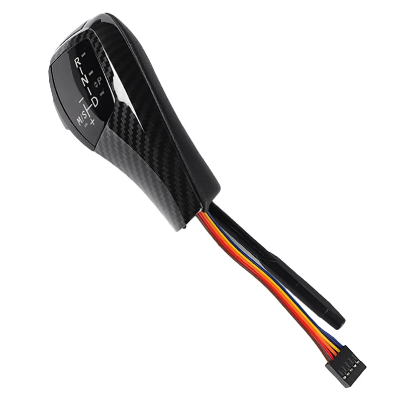 Gombón LED prevodový gombík pre BMW E46 E60 E61 Automatické LHD Automatické LED prevodové vybavenie Gomb