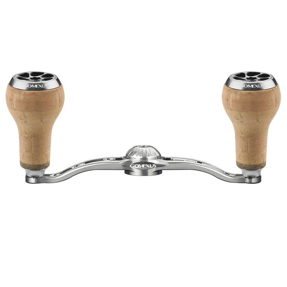 GOMEXUS 120 mm výkonná rukoväť s 27 mm korkový gombík pre Shimano 13 Rybársky daiwa Abu Garcia Lew's Quantum Okuma Baitcasting navijaky