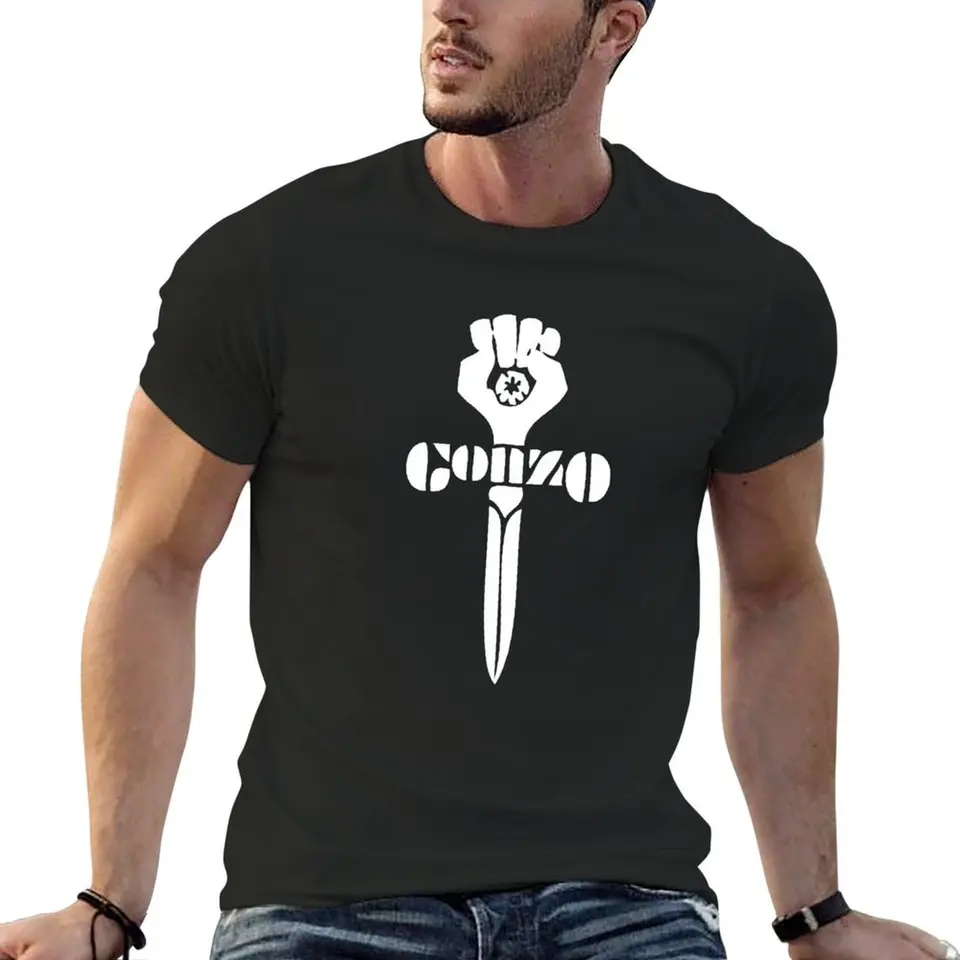 Gonzo päsť tričko Man oblečenie Essential T tričko grafické odpaliská pre mužov