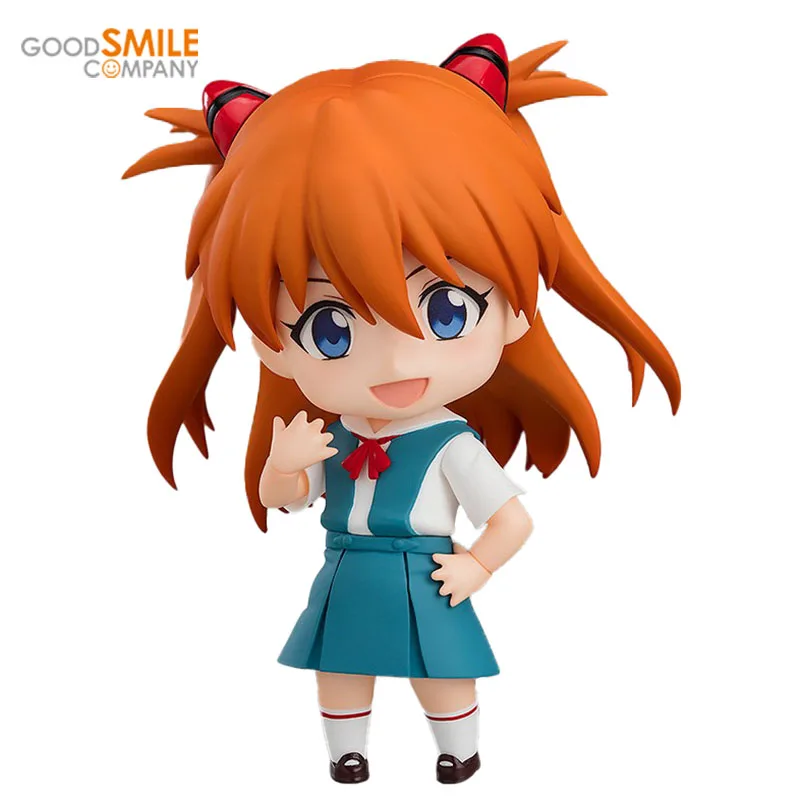Good Smile Company Nendoroid 1202 Neon Evangelion Movie Soryu Asuka Langrey Garage Kit Collection Series Anime Figure Model Hračky