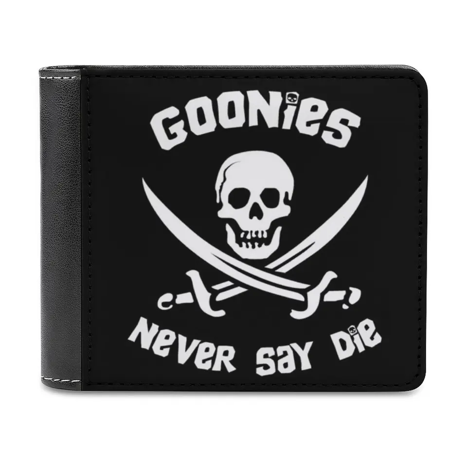 Goonies nikdy nehovor Die Die Business Men peňaženky malé peniaze Nové peňaženky Nový dizajn dolár cena Top peňaženka Goonies Piráti nikdy nehovor