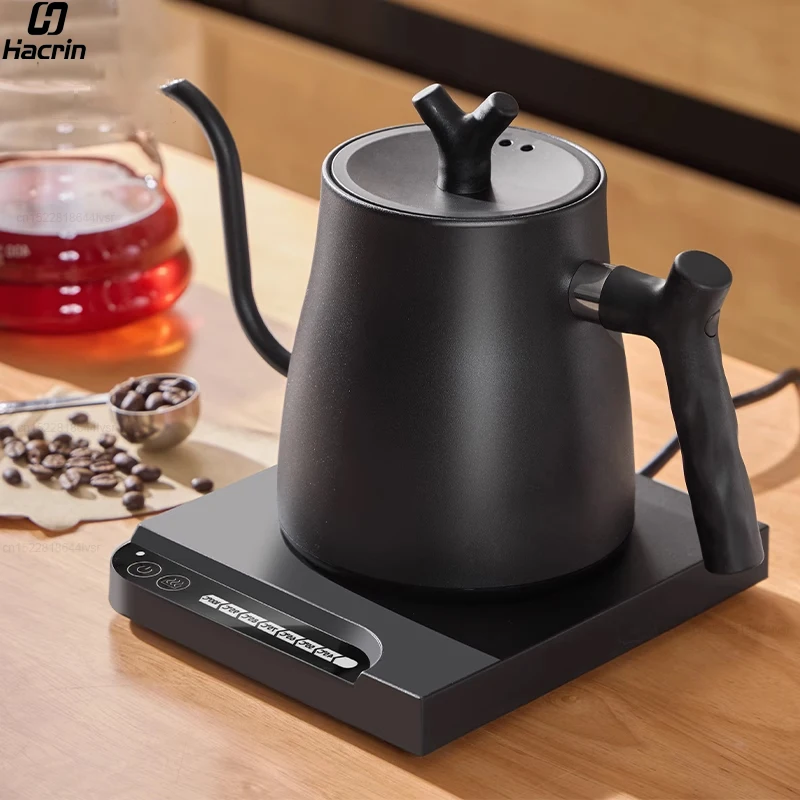 Gooseneck Electric Kettle s reguláciou teploty Elektrický kávový hrniec Elektrický gooseneck kanvica elektrická čajová kanvica