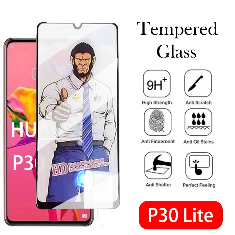 Gorilla temperované sklo pre Huawei P30 LITE SCREET OBRADNÉ PRE HUAWEI P30LITE Glass Film