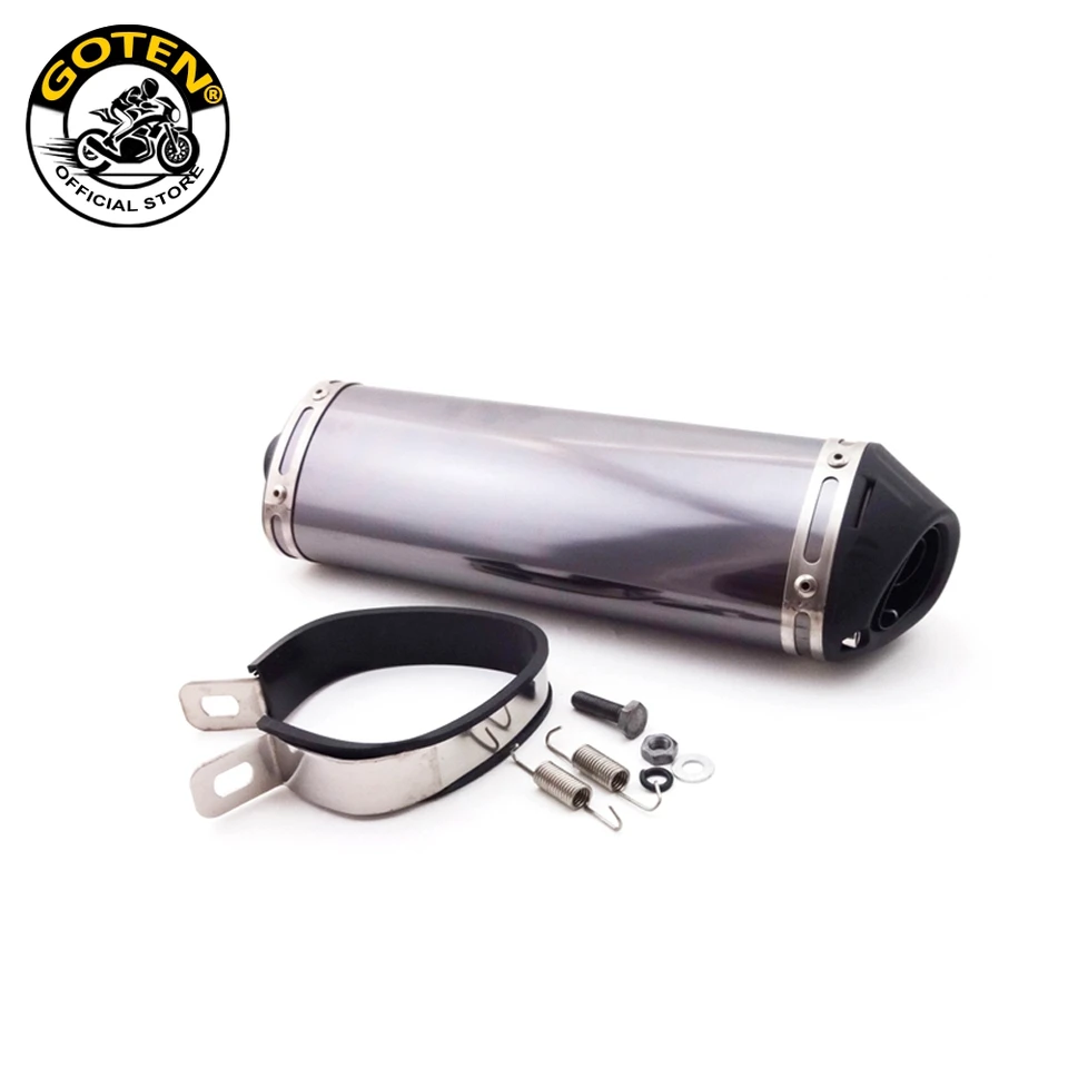 GOTEN 38 mm ticho výfukového tlmiča s odnímateľným tlmičom pre pamäťové bicykle ATV QUAD