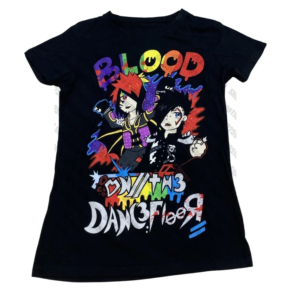 Goth Baby Tees Y2K Top 2000 Tops Tops Woman Clothes pre ženy Kawaii 90. roky vintage oblečenie odev ženy KPOP Graphic T tričká emo