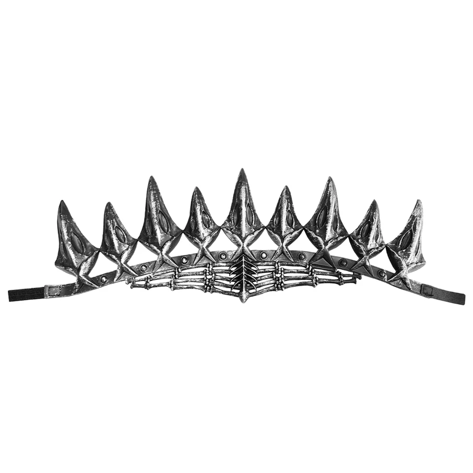 Gothic Crown Cosplay Party Koruna dekoratívne korunové kostýmy Kostý Karneval koruna na narodeniny Halloween Prom cosplay pár