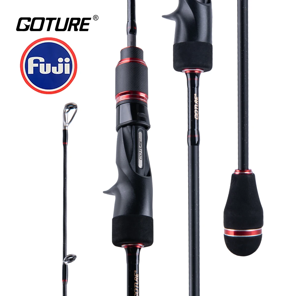 GOTURE Pollux fuji Sprievodca kruhom pomalé prepadnutie rybárska tyč 30T