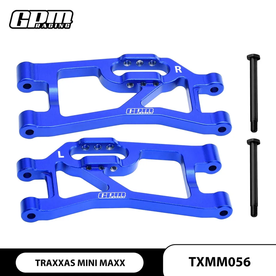 GPM Hliník 7075 Zadné spodné ramená pre Traxxas Mini Maxx RC Parts 10730+10740