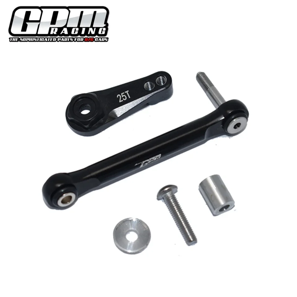 GPM Metal 25T Riadenie servo servos serva kravaty Rod Los231057 LOS231024 pre LOSI 1/10 Lasernut U4 Húžecká db TT Pro upgrade